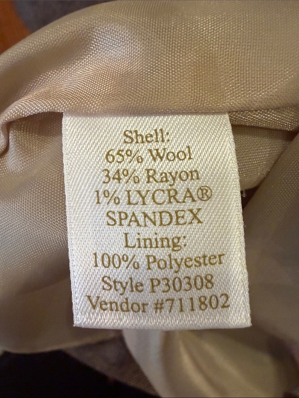 CaslonTailordTweedAutumTrendingBlazerSkirtSuitSharpFlatteringSilhouttePristine8P - Picture 15 of 16